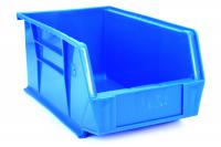 00800120 Gaveta de plastico No 6 color azul de dimensiones 27x21x 17.6cm