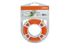 02100990 Hilo de corte Stihl 00009302338 redondo 2.4 mm naranja 15.2 m