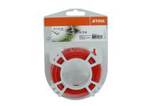 02101060 Hilo de corte Stihl 00009302341 redondo 2.7 mm color rojo 9.8 m