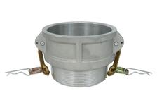 09600910 Conexion rapida macho a hembra dixon g400-b-al de 4 pulg o 102 mm con leva de aluminio tipo b