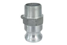 09603750 Conexion rapida tipo f ranurado macho macho dixon g100-f-al de 1 pulg o 25 mm para leva de aluminio