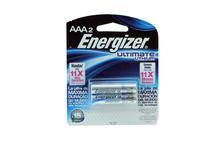 09800430 Pila AAA máxima duración energizer L92BP-2 litio 2 piezas