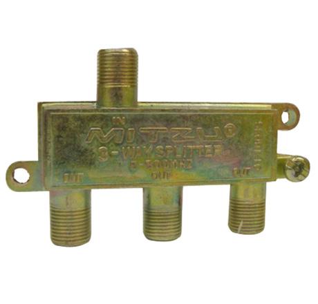 13800630 Splitter tipo Y para cable coaxial conne fu0631 3 vias