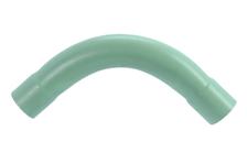 24200160 Curva de pvc verde generico conduit pesado de 1 1/2"