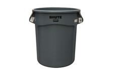 28100040 Bote brute sin tapa y sin ruedas rubbermaid fg262000gray gris 75L