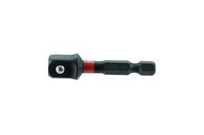 32319410 Adaptador hexagonal 1/4" a 3/8" seguro de balin milwaukee 48-32-5031 longitud 47mm