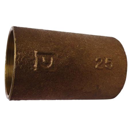 33101080 Cople liso cobre a cobre urrea 700.13 de 13 mm o 1/2 pulg