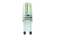 40500303 Foco led 4w con base G9 plastico abs cristalino adir 4940 127v