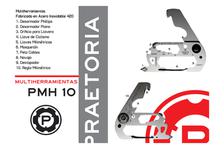 Multiherramienta Praetoria PMH10 de acero inoxidable tipo llavero