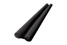 44100040 Guardapolvo negro para puerta ajustable de 70cm a 100cm drimsey